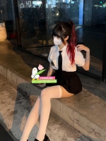 嗲聲嗲氣長腿學生妹